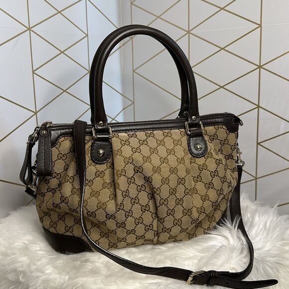 💯Authentic Gucci Two-Way Handbag🍀 - Picture 12 of 16
